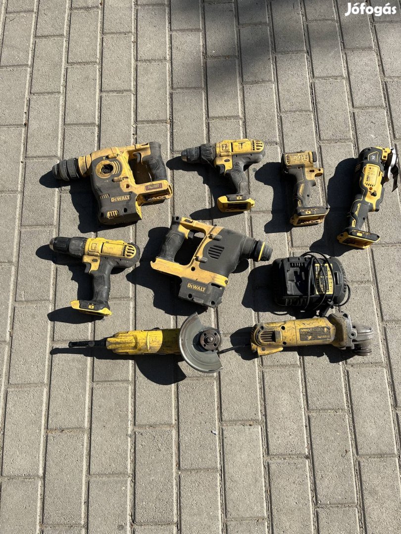 Dewalt  gépek alkatrésznek.