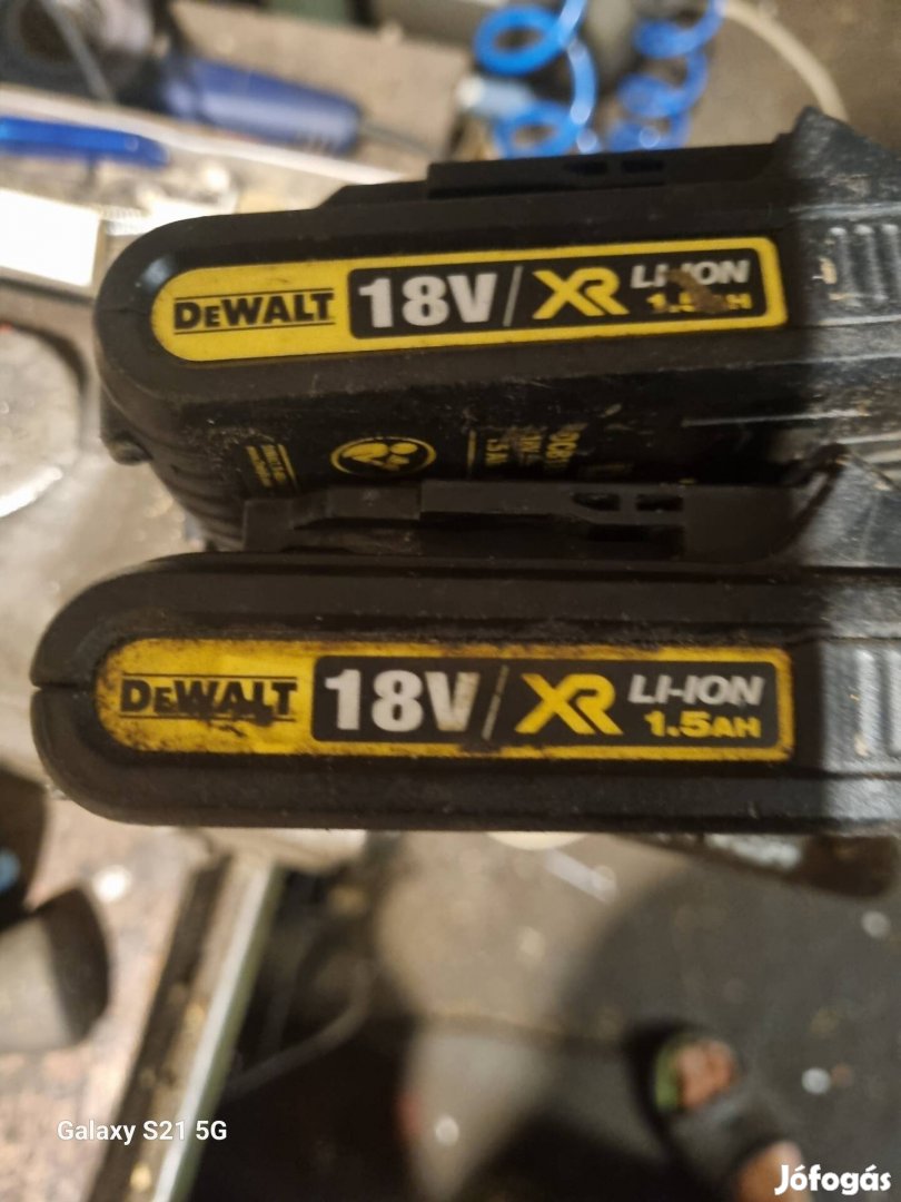 Dewalt akkumulátor 2 db 18 Volt