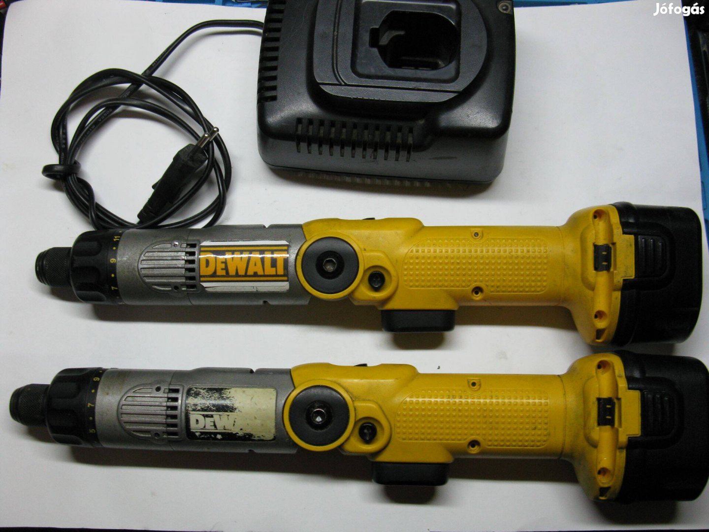 Dewalt akkumulátoros csavarozógépek 2db