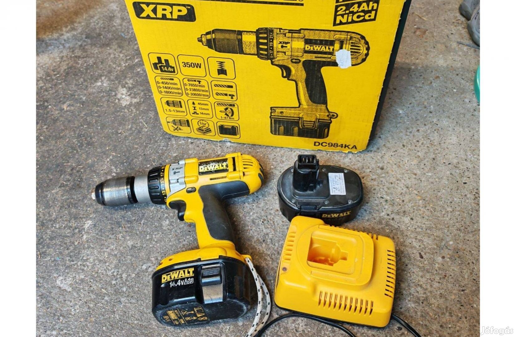 Dewalt akkus fúró 14.4V