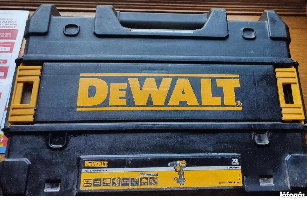 Dewalt akkus fúró csavarozó gép