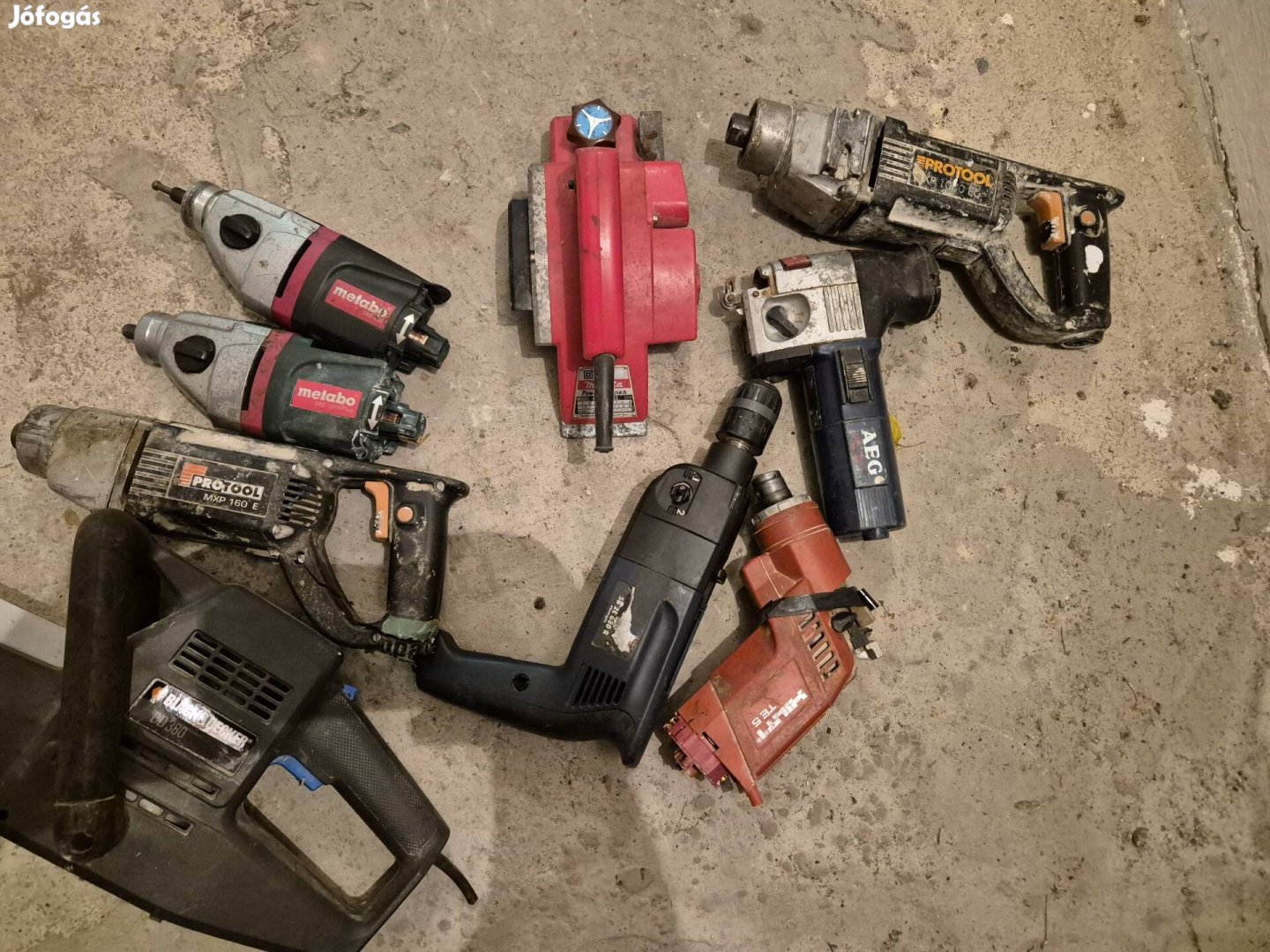 Dewalt elu hilti makita aeg metabo protool