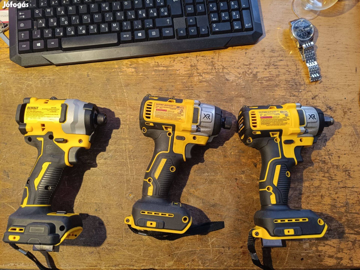 Dewalt szerszámgépek ütve csavarozó