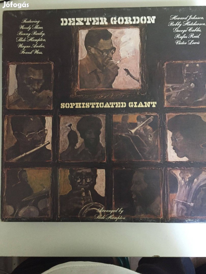 Dexter Gordon amerikai jazz szaxofon bakelit LP, 1977 eladó