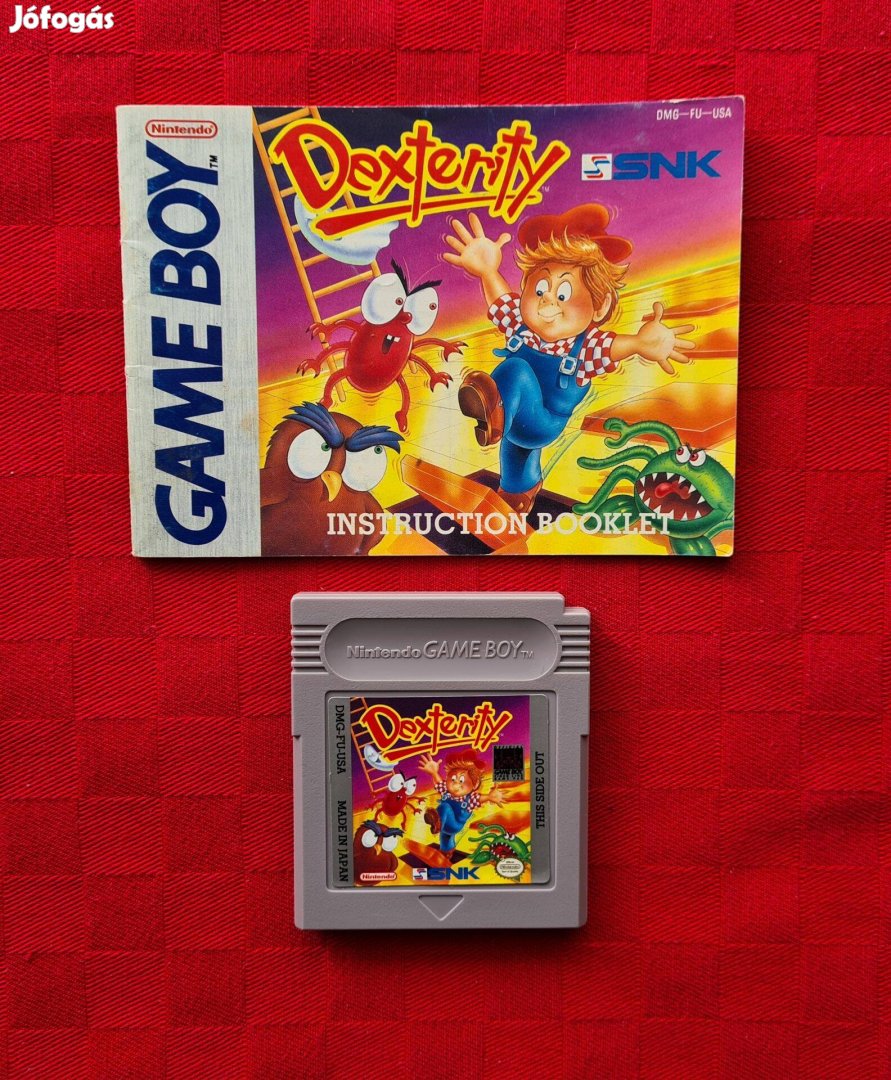 Dexterity (Nintendo Game Boy) color advance gameboy Angol US Snk