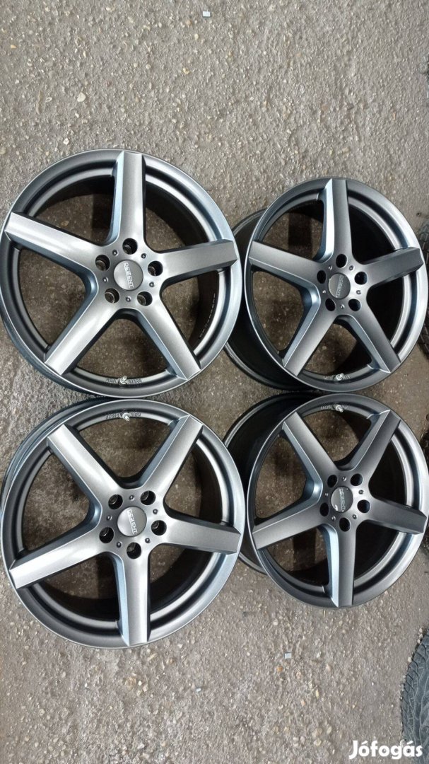 Dezent Antracit 5x112 lyukosztású 18 colos használt szép állapotú alu