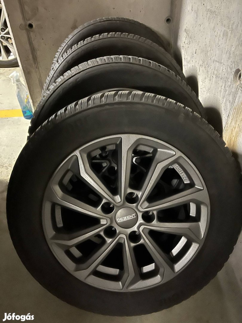 Dezent KS Graphite 16" alufelni + Bridgestone LM005 teli gumi