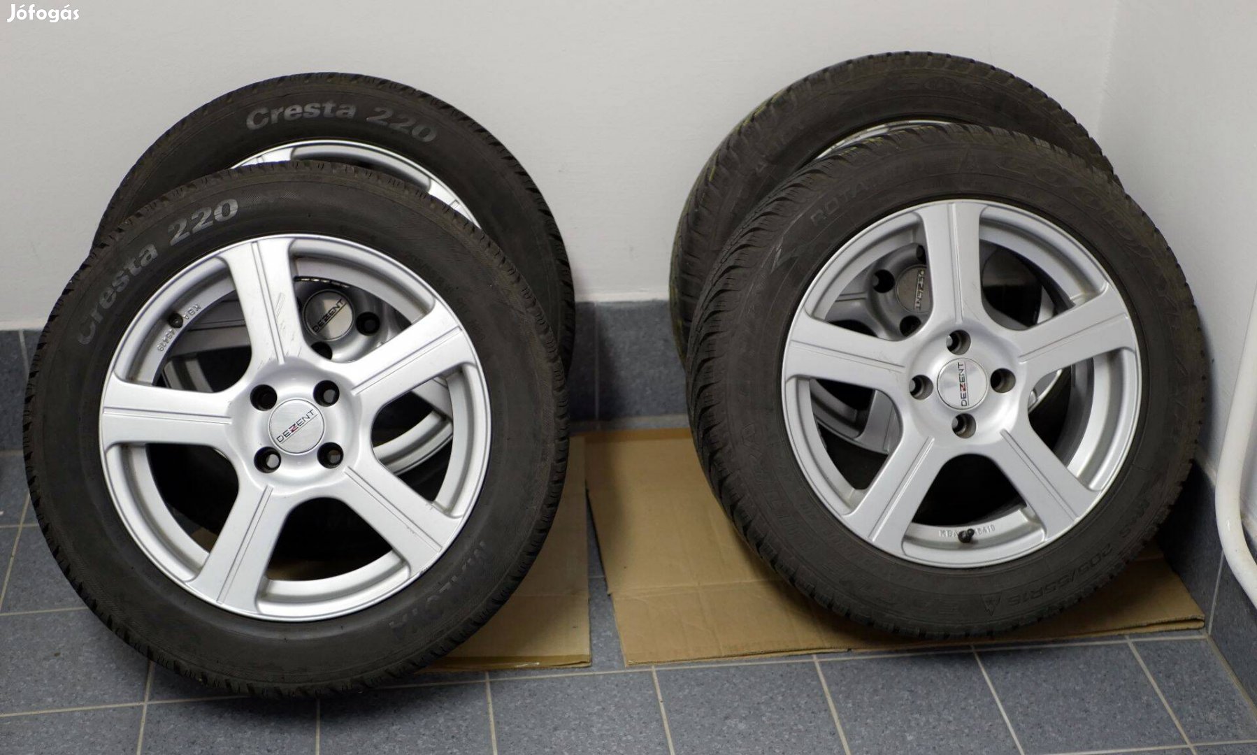Dezent alumínium felni 205/55 R16