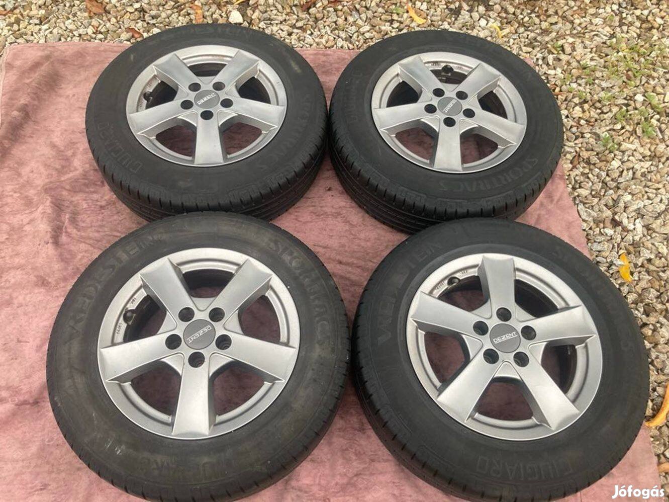 Dezent kerekek 5x100 Fabia Polo Ibiza 175/70 R14