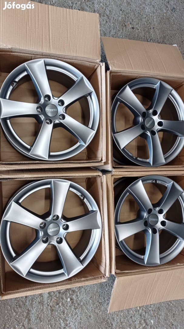 Dezent új 17 colos 5x112 lyukosztású alu felni garnitúra olcsón eladó