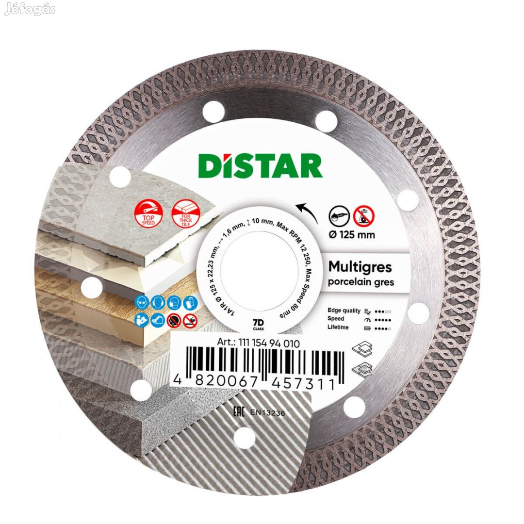 DiStar MultiGres Gyémánt vágótárcsa 125 mm