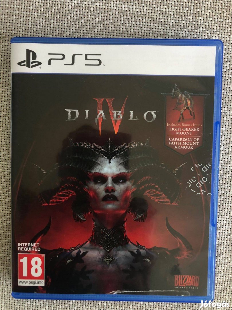 Diablo 4 IV Ps5 Playstation 5 játék
