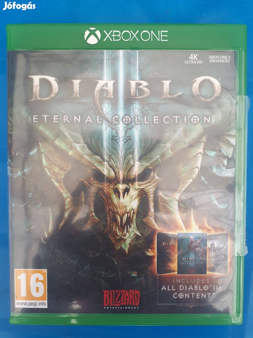 Diablo III Eternal Collection xbox one-series x játék,eladó-csere"