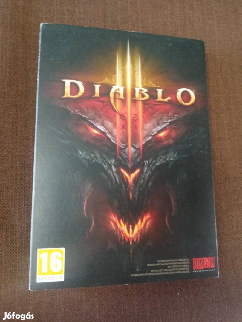 Diablo III Warcraft pc játékok újszerű egyben 