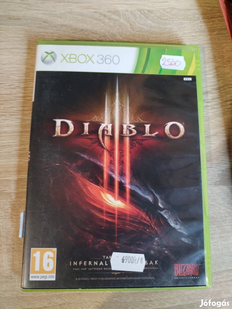 Diablo III Xbox 360 játék 