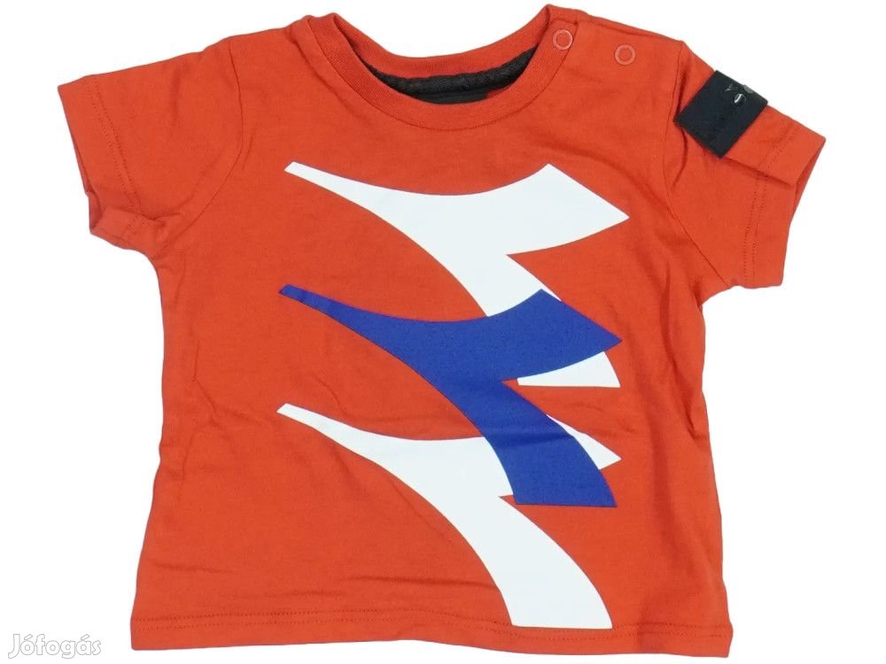 Diadora Új címkés Fiú Póló Méret 74