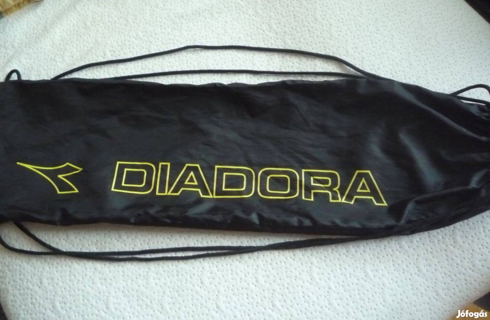Diadora fekete könnyű hosszú nagyméretű hátizsák vizes sportokhoz