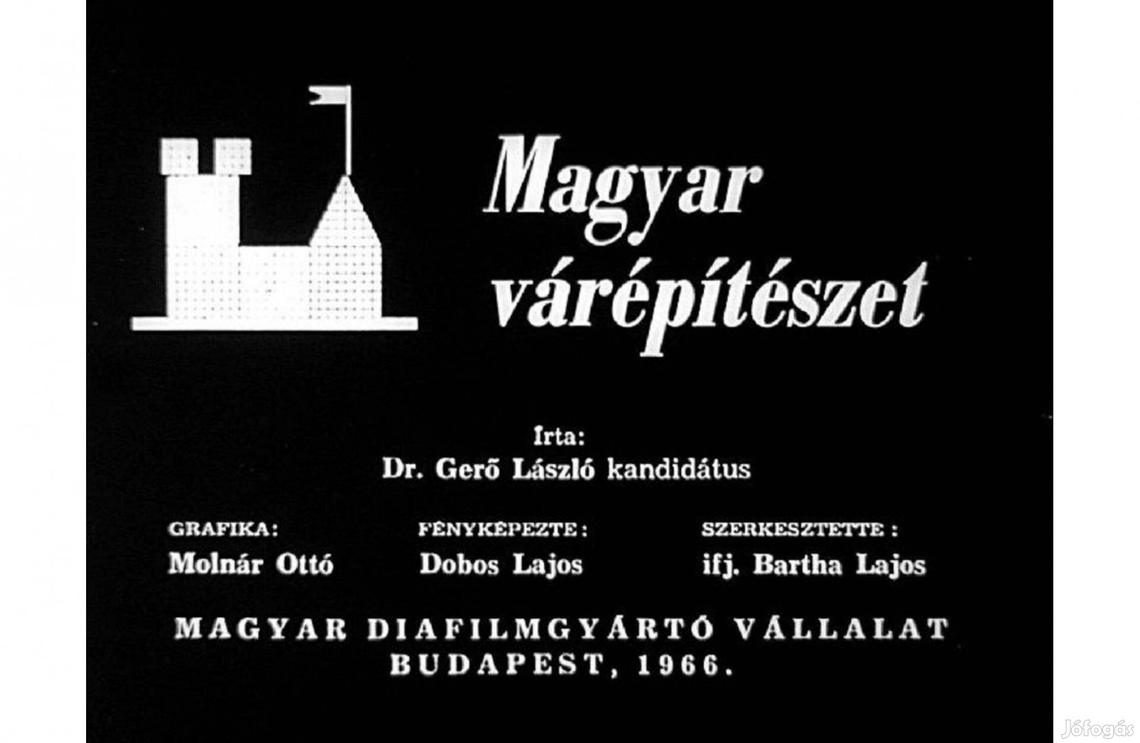 Diafilm - Magyar várépítészet - rendkívül ritka!