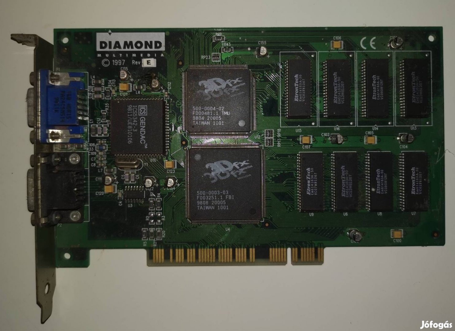 Diamond 3dfx voodoo 1 voodoo 2 bővítő