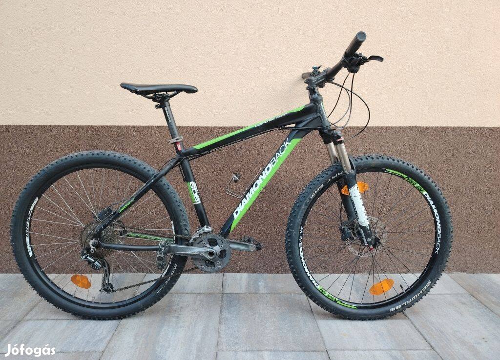 Diamondback 27,5"-os olaj-tárcsafékes, Légteleszkópos, aluvázas, MTB