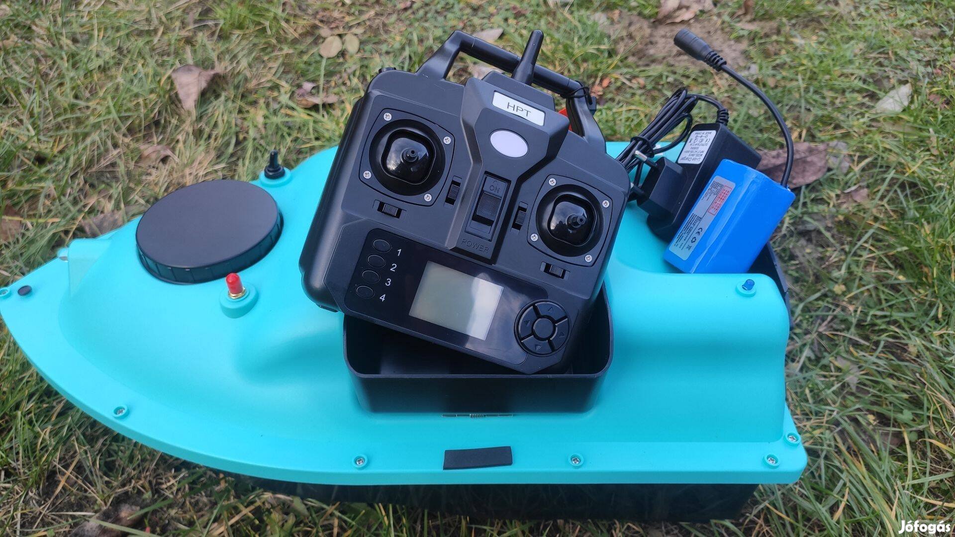 Diamondcarp Smart GPS etetőhajó (kék) - 1 év garancia