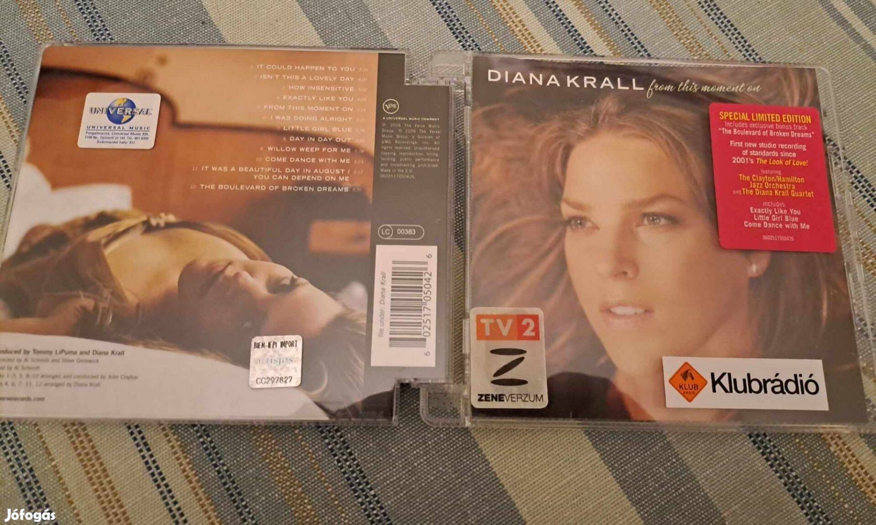 Diana Krall: From the Moment On CD