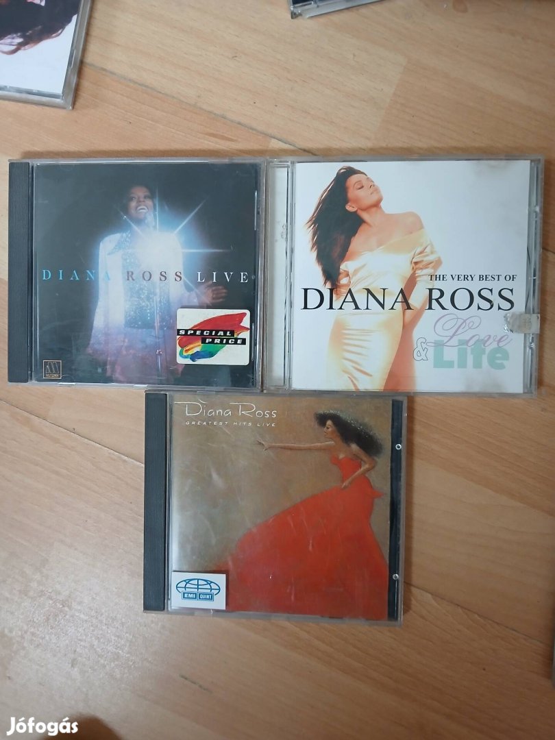 Diana Ross CD csomag - 3 darab