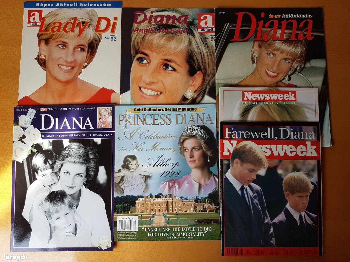 Diana - angol újságok