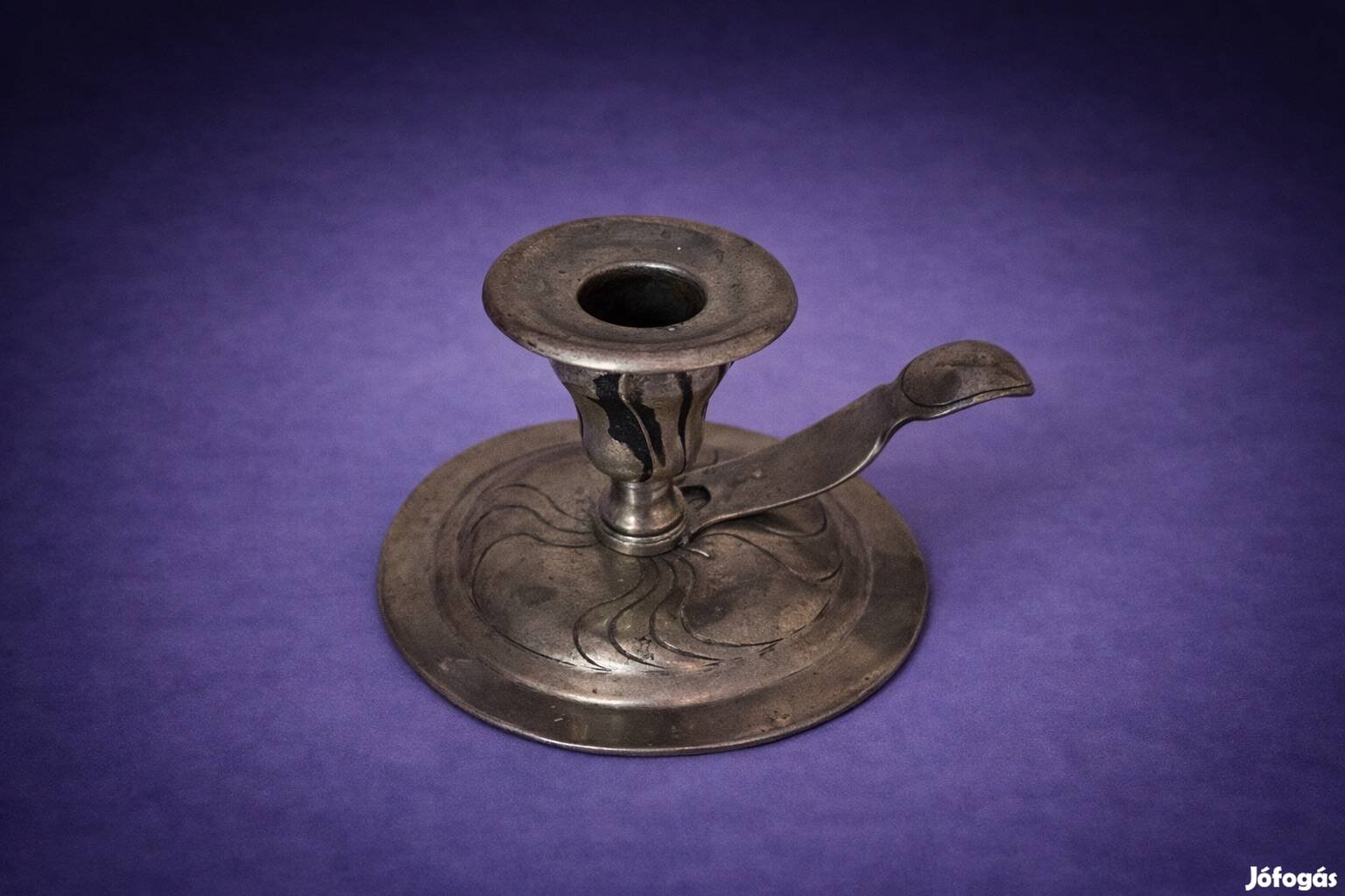 Diannás Ezüst Gyertyatartó