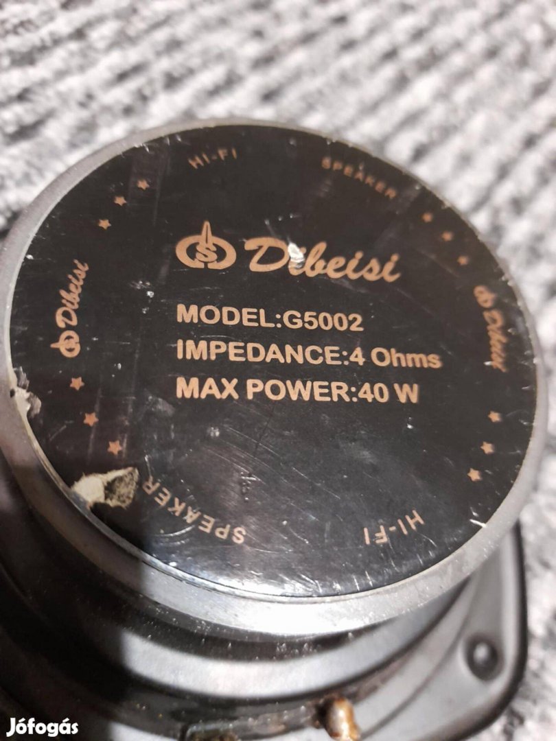 Dibeisi G5002 13cm 4 Ohm 40W középsugárzó