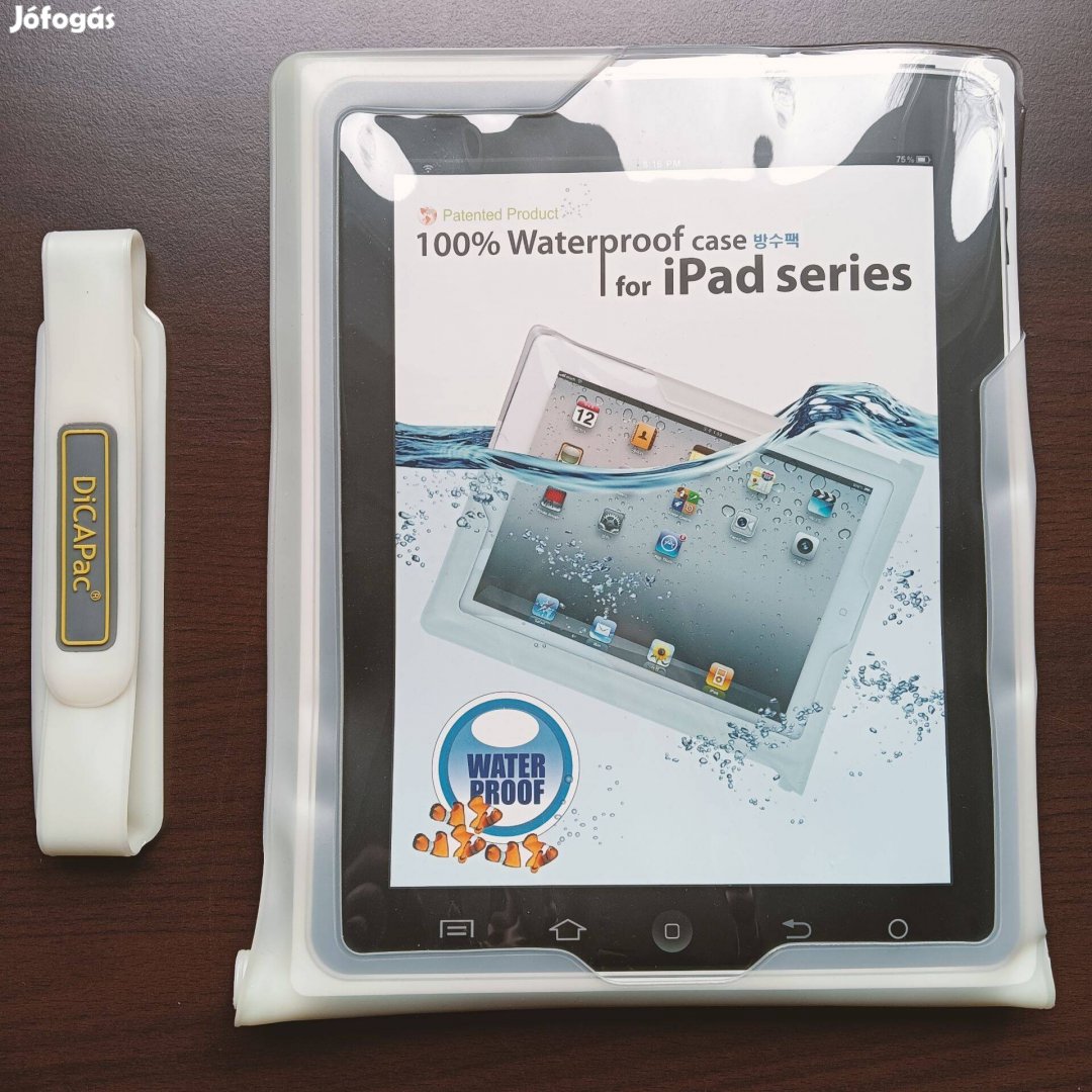 Dicapac WP-i20 10" tablet tok, 10 méterig vízálló