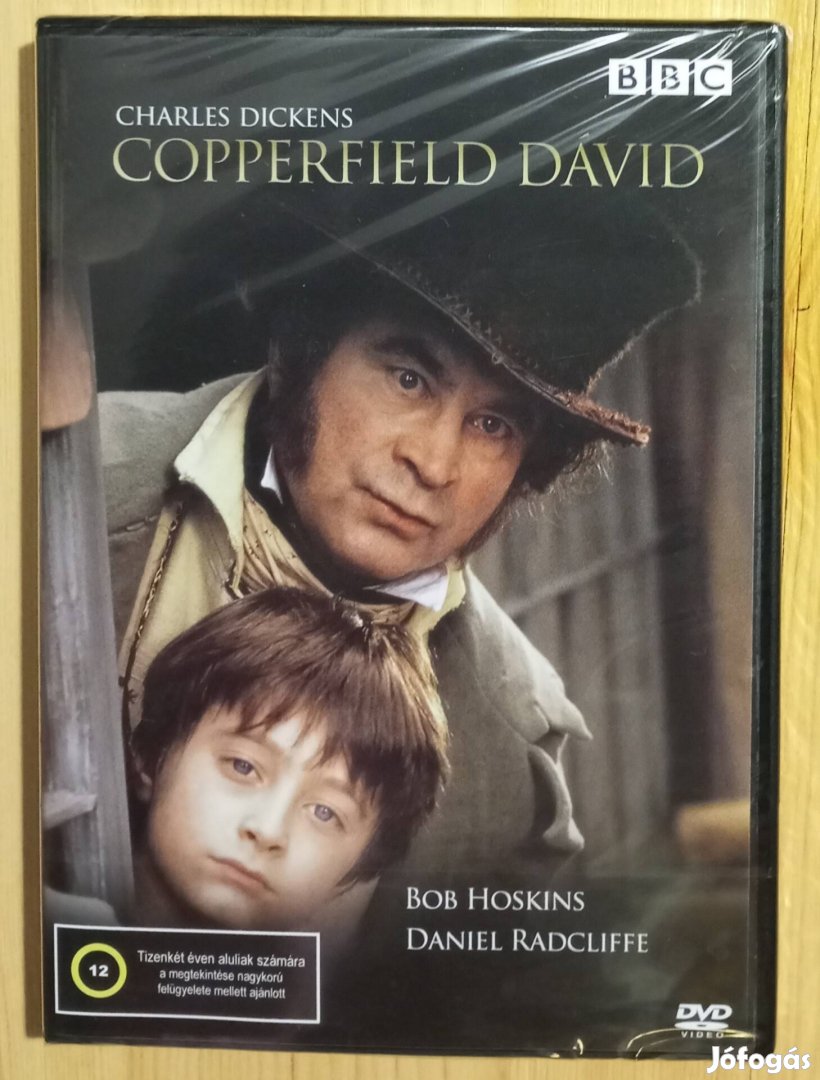 Dickens: Copperfield Dávid, DVD, új, bontatlan fóliában