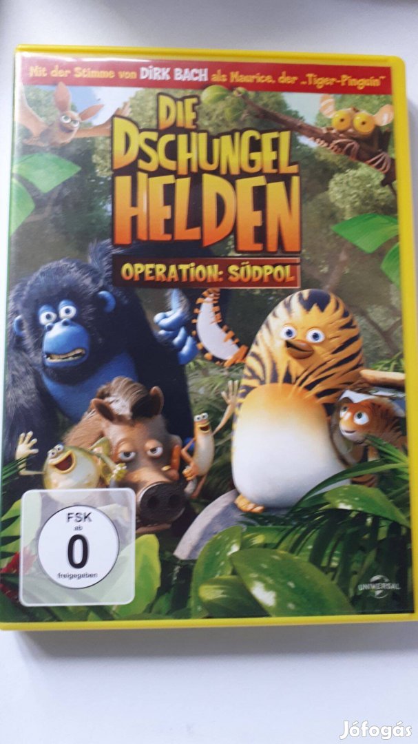 Die Dschungelhelden - A dzsungelbanda DVD - angol és német nyelvű DVD