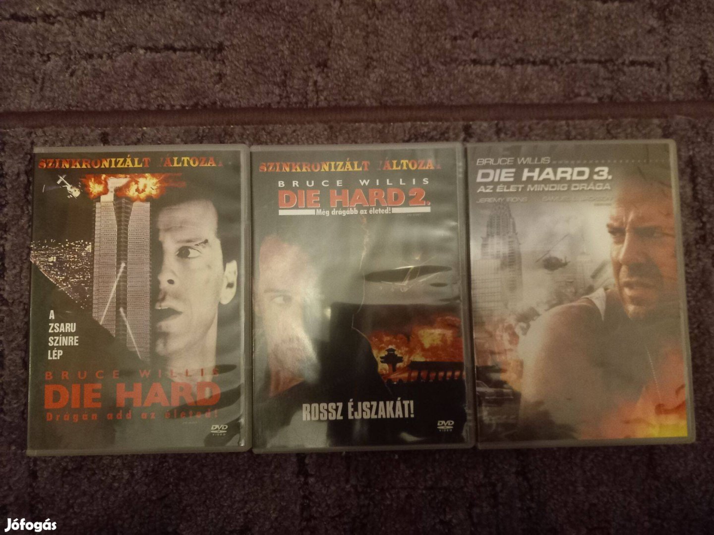 Die Hard 1-3 DVD Gyűjtemény