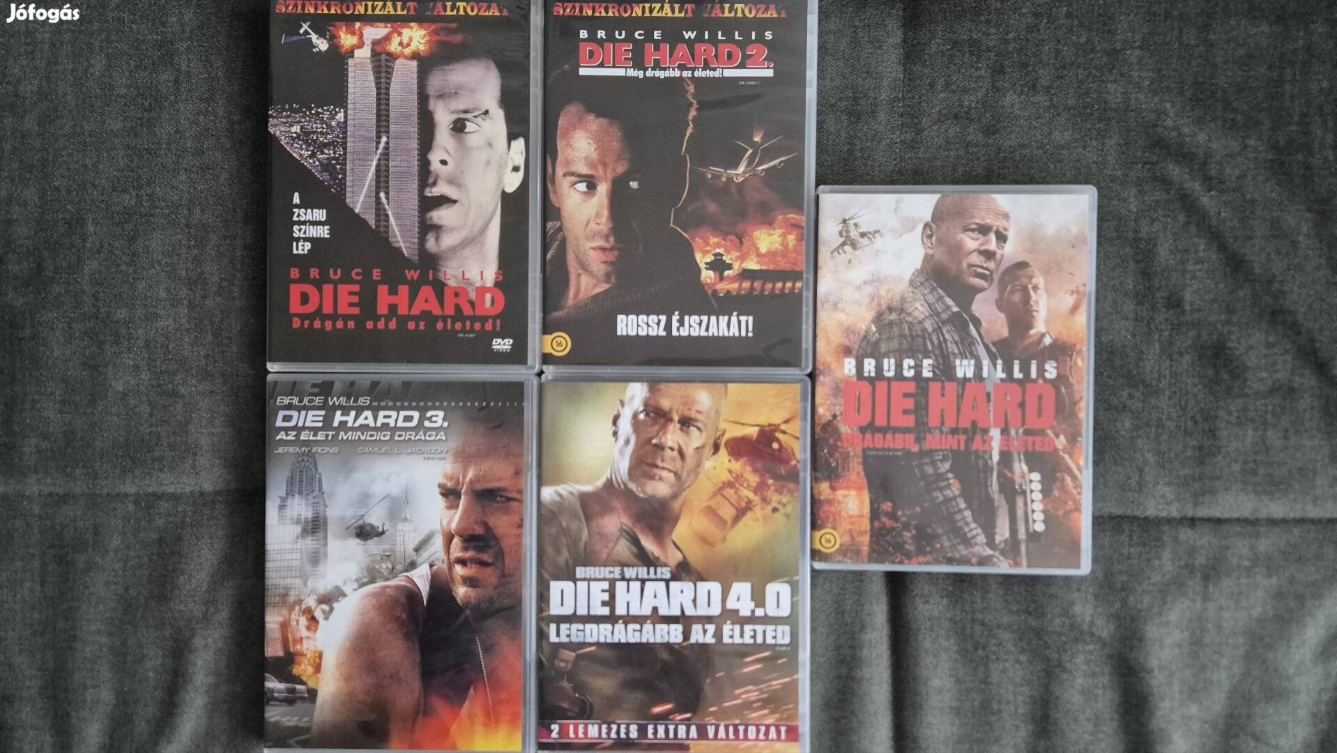 Die Hard 1-5 gyűjtemény DVD