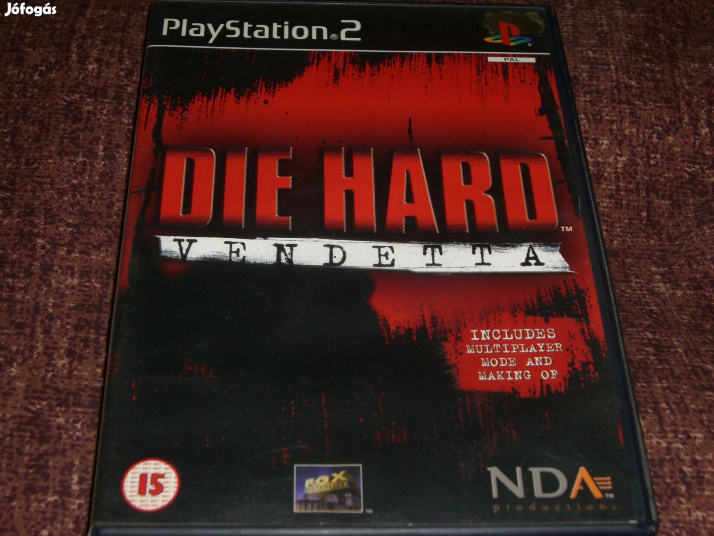Die Hard Vendetta Playstation s 2 eredeti lemez ( 3500 Ft )