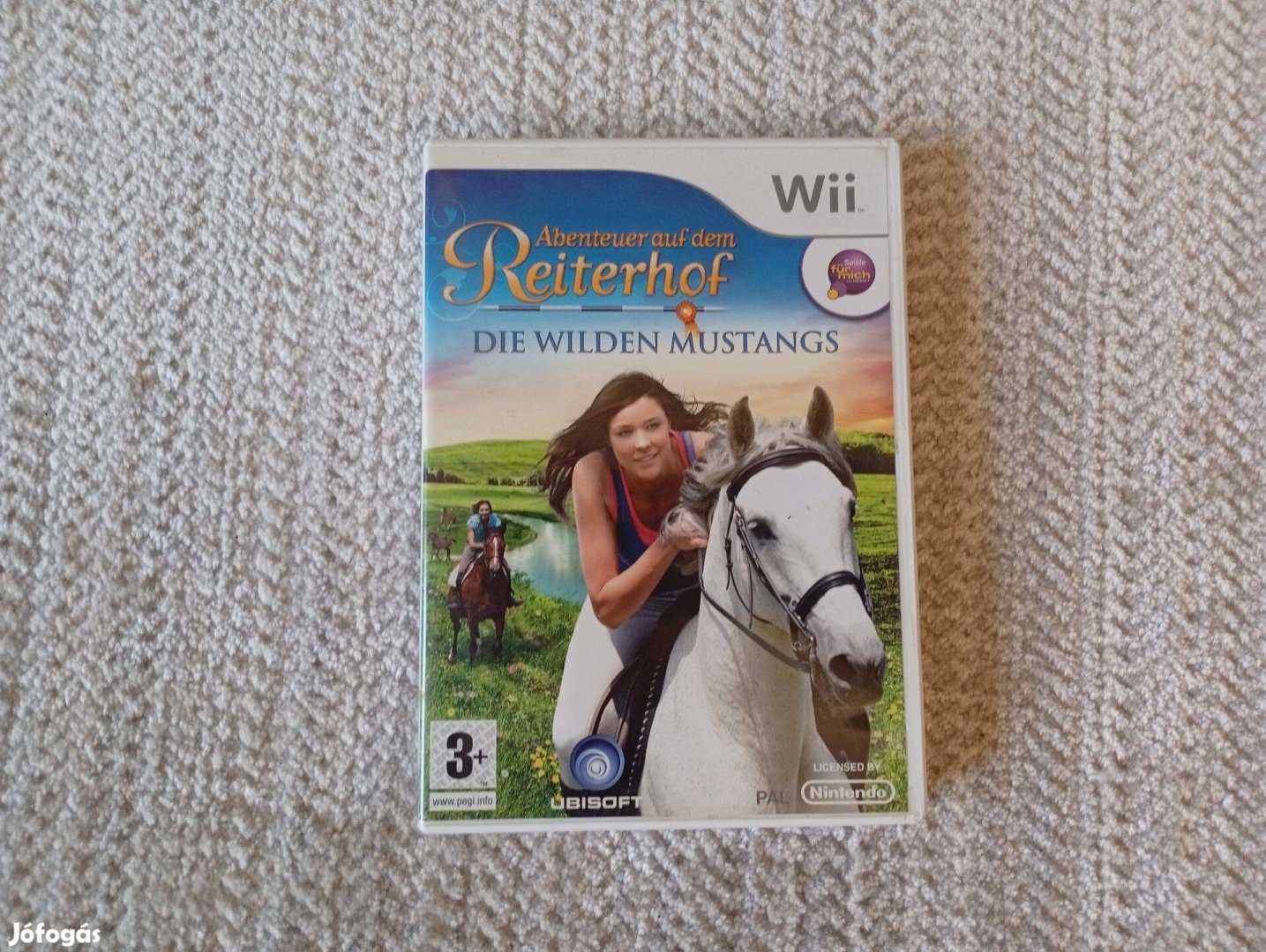 Die Wilden Mustangs eredeti Nintendo Wii játék