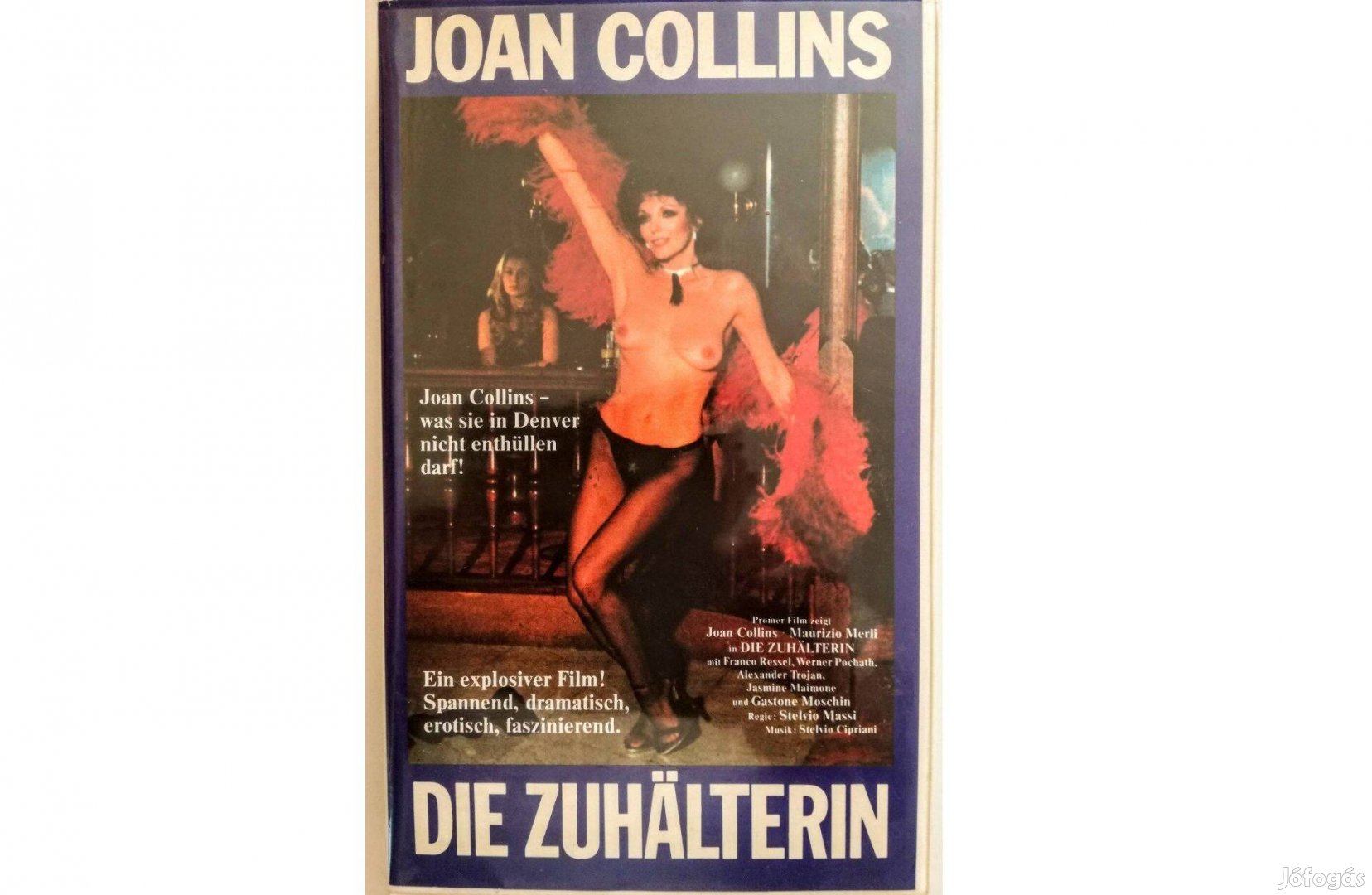 Die Zuhalterin /német nyelvű film, VHS/ Joan Collins (angol színésznő)