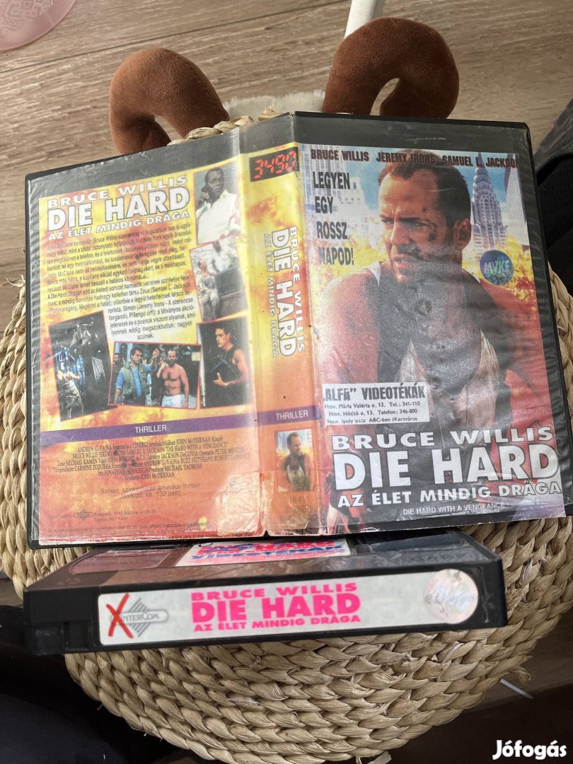 Die hard az élet mindig drága vhs m