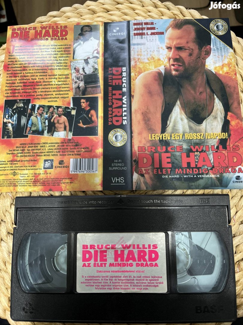 Die hard az élet mindig drága vhs m