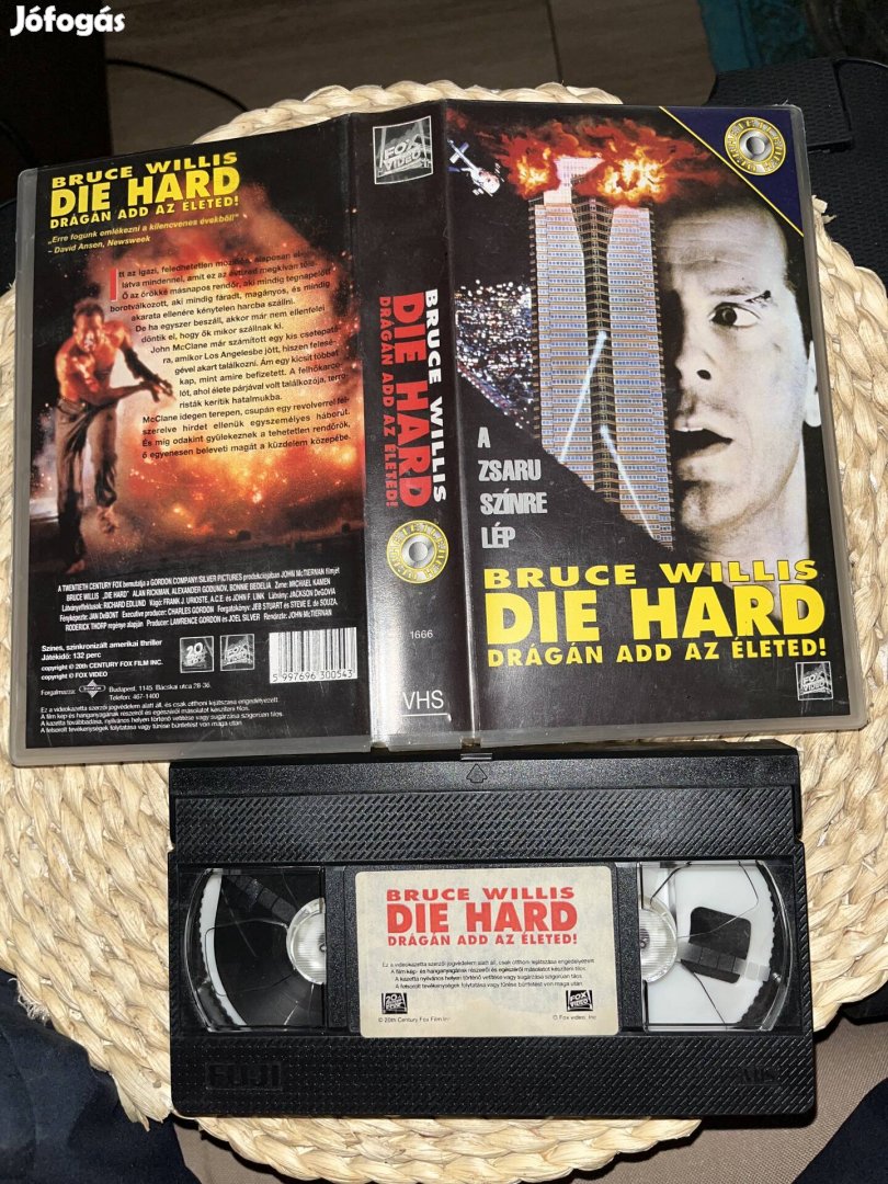 Die hard drágán add az életed vhs