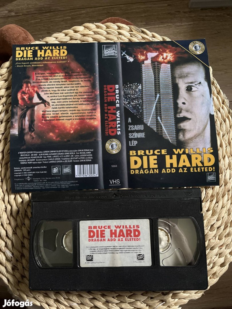 Die hard drágán add az életed vhs m