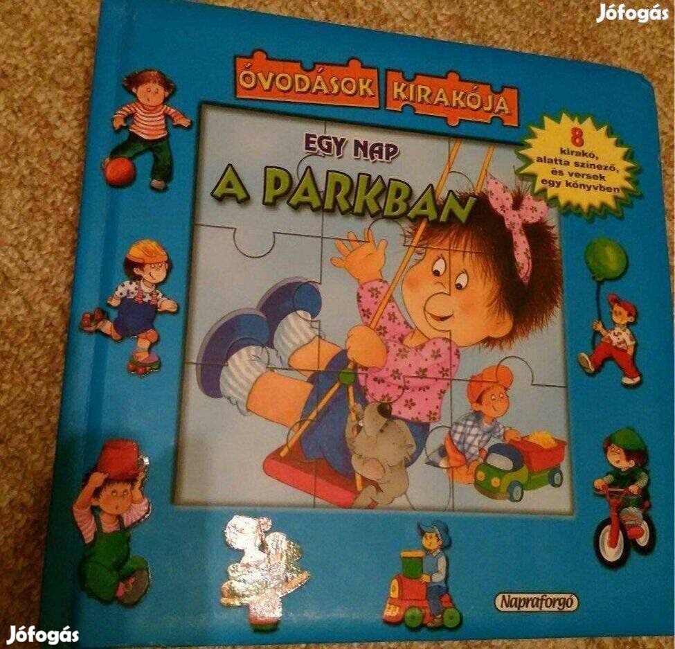 Die kleine Fee puzzle buch puzzle könyv német mesekönyv