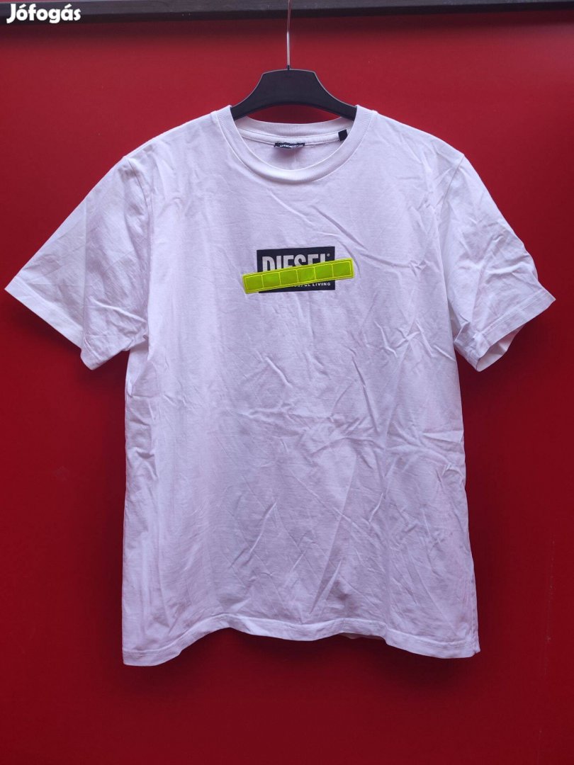 Diesel eredeti fehér póló M