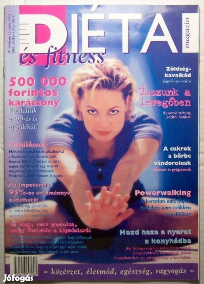 Diéta és Fitness 1999/10 Október (42.szám) tartalomjegyzékkel