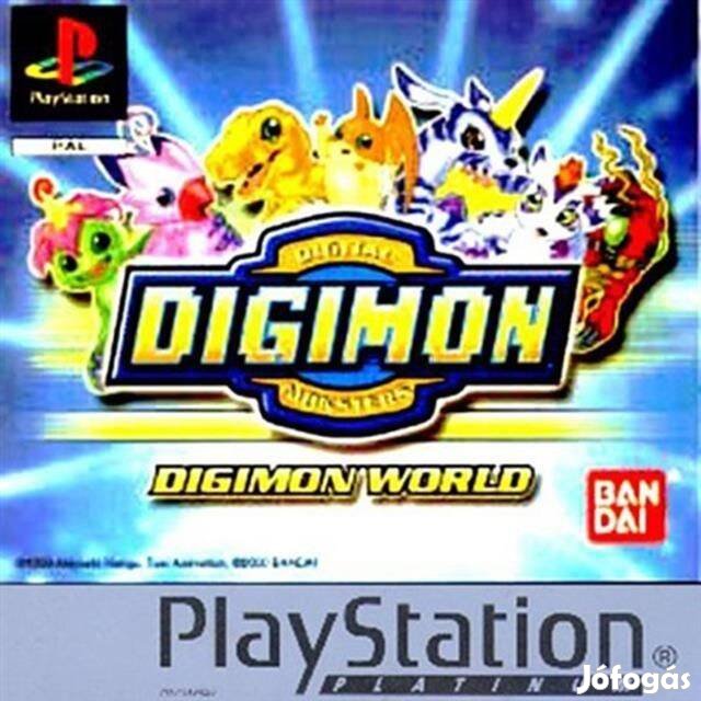 Digimon Digimon World, Platinum Ed., Mint PS1 játék
