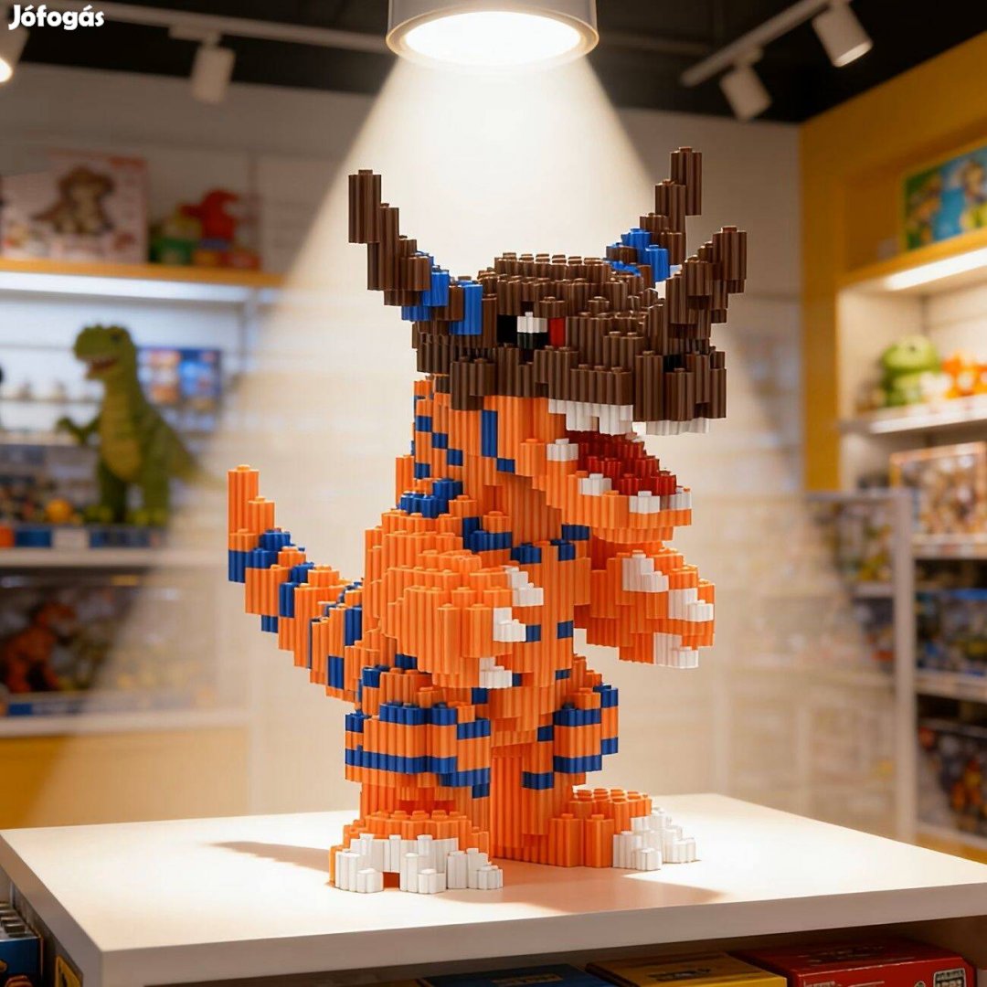 Digimon Építőkocka bontatlan dobozban