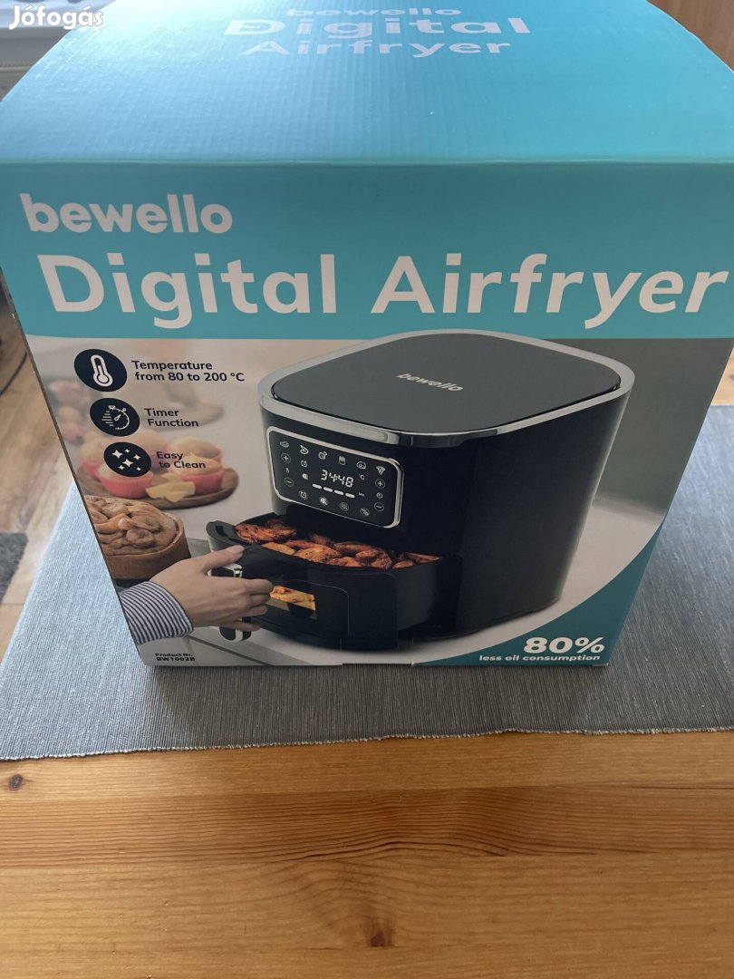 Digital Air fryer / Forrólevegős olaj nélküli sütő