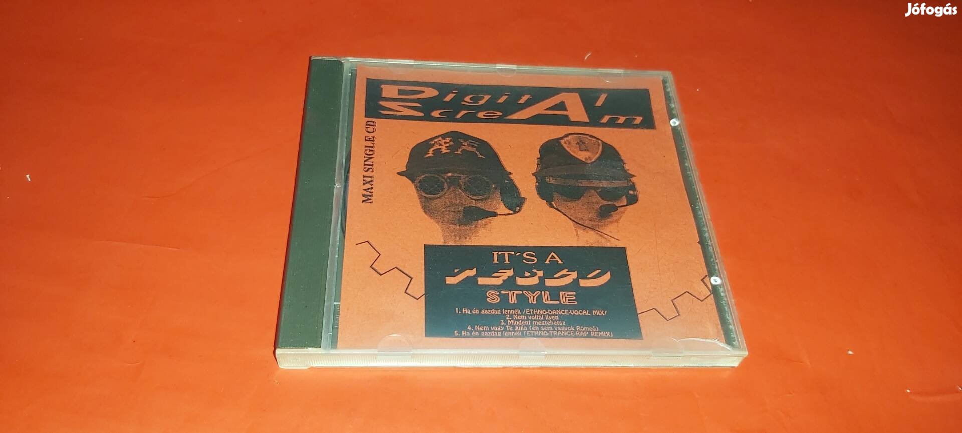 Digital Scream Ha én gazdag lennék maxi Cd 1994