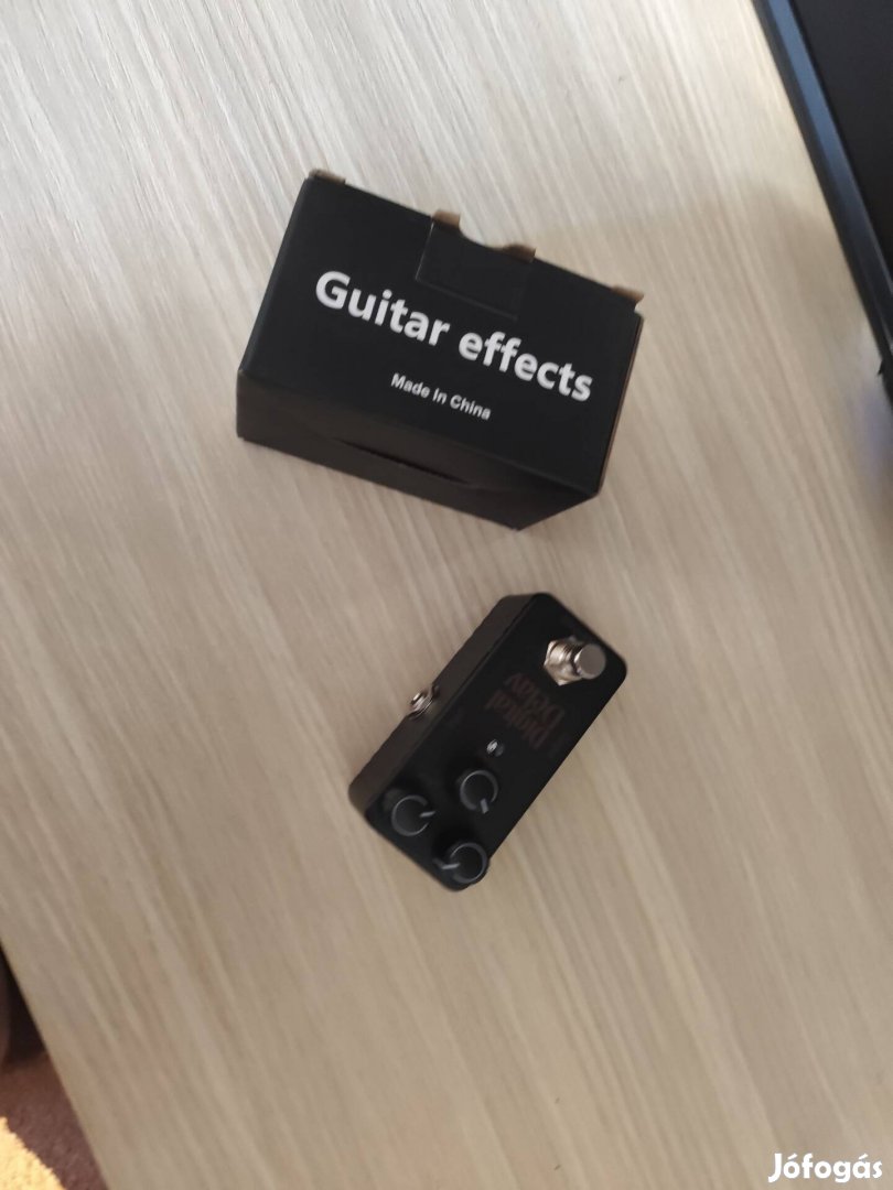 Digital delay gitár effekt pedál